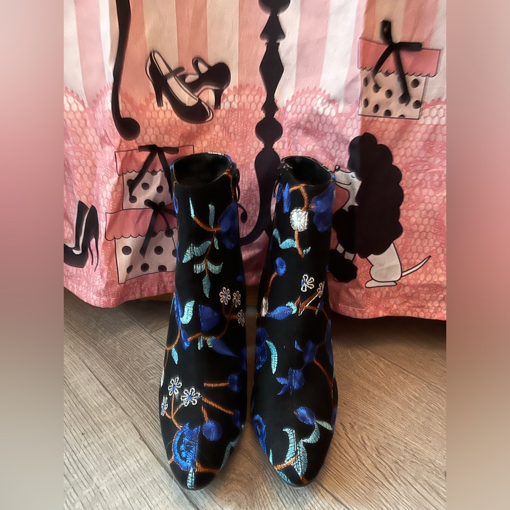 Flowered high heel 💙👠 - Picture 3 of 6